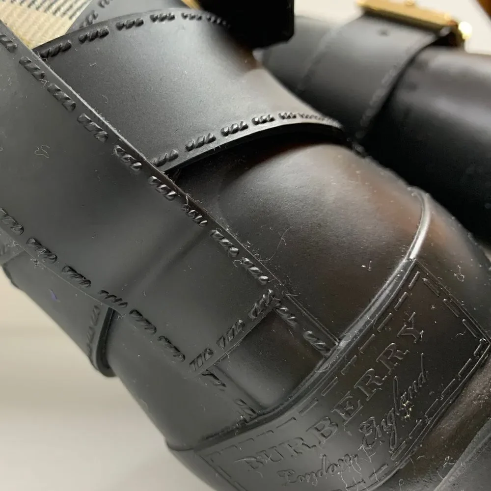 Burberry Rain-boots Nova Check & Rubber Size: 37